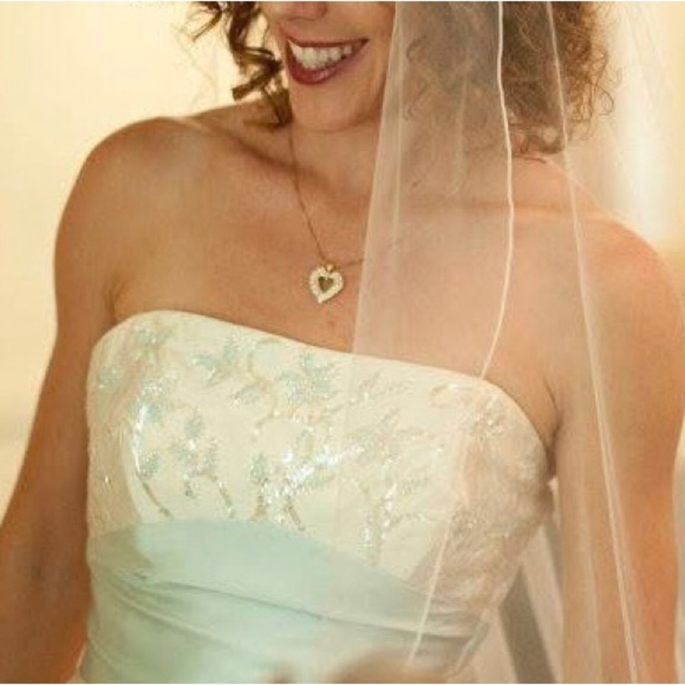 Neiman Marcus Ivory Strapless Gown for Brides